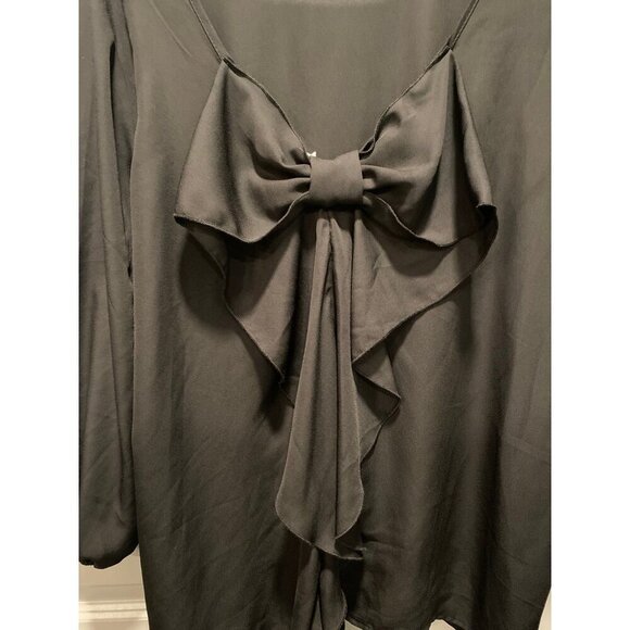 Humble Chic NY Black Bow Back Top – 1X, NWT! - Picture 6 of 7